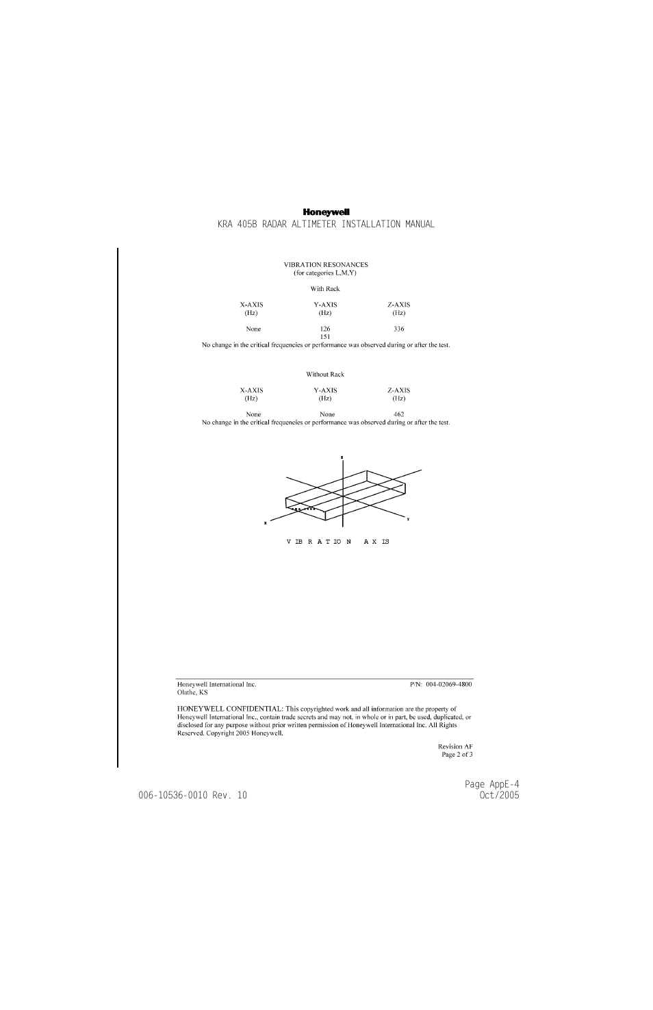 Honeywell KA 54 User Manual | Page 75 / 77