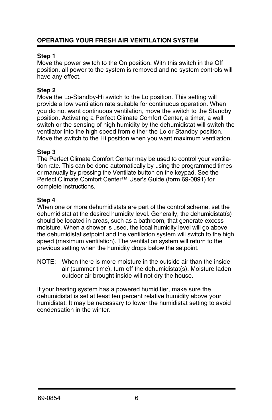 Honeywell HR230 User Manual | Page 8 / 16