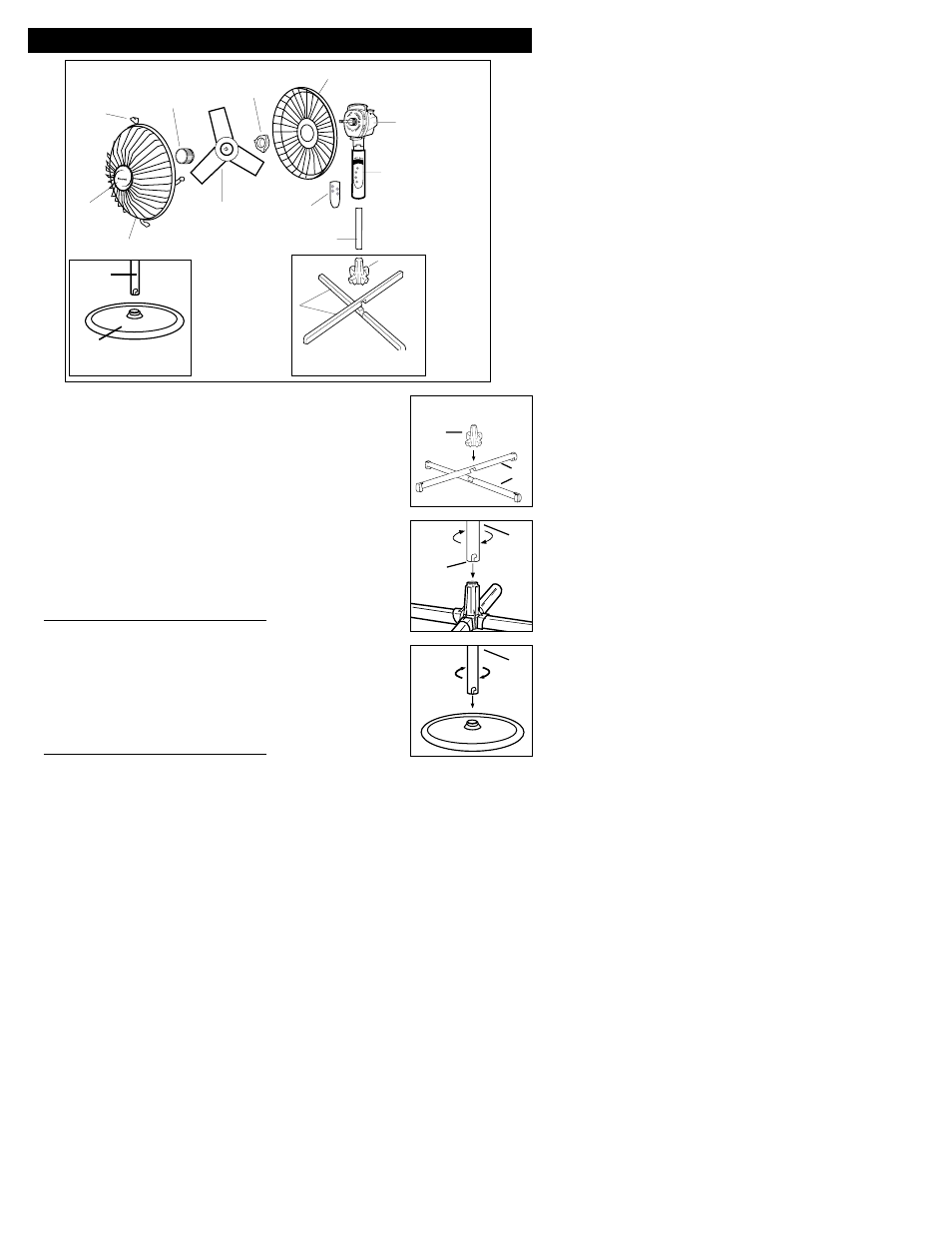 Base redonda | Honeywell HS-160R User Manual | Page 19 / 24