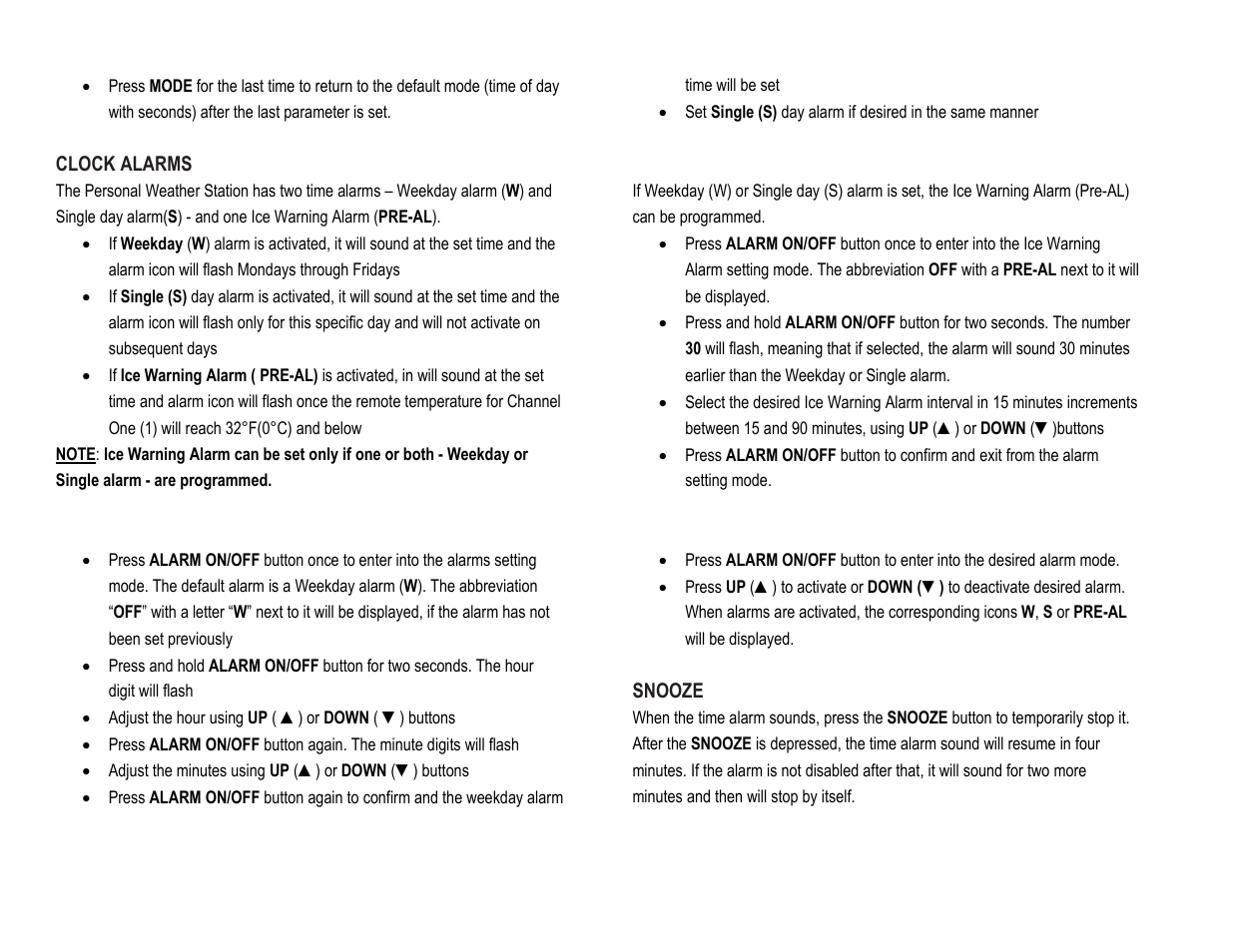 Honeywell TE109NL User Manual | Page 7 / 10