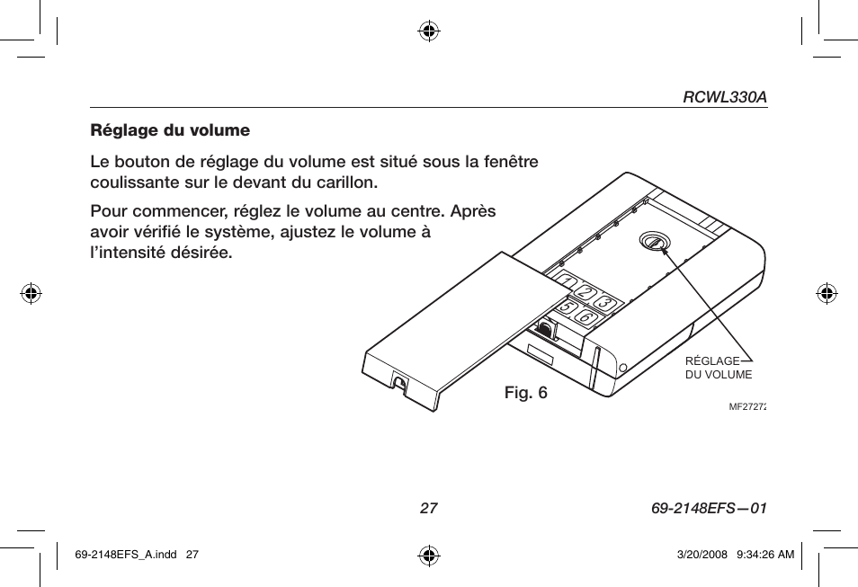 Honeywell RCWL330A User Manual | Page 29 / 60