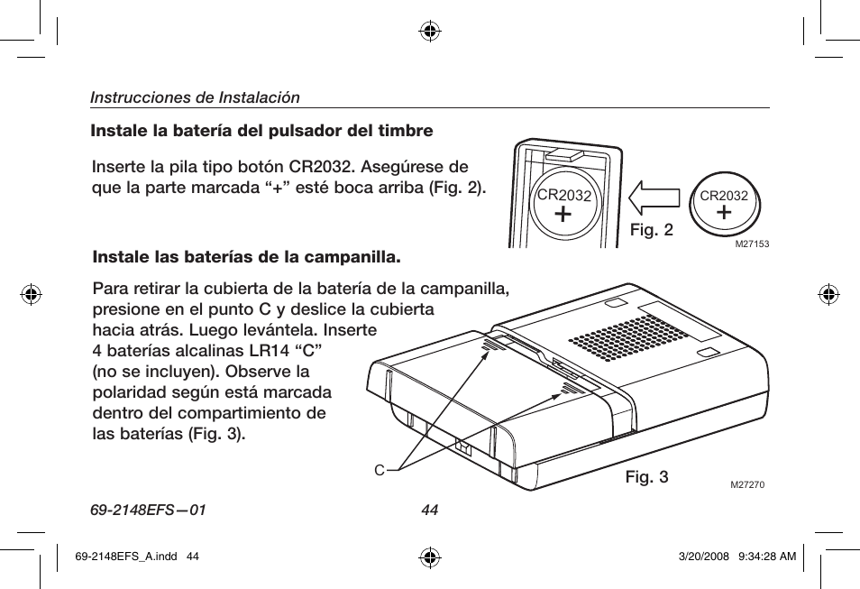 Honeywell RCWL330A User Manual | Page 46 / 60