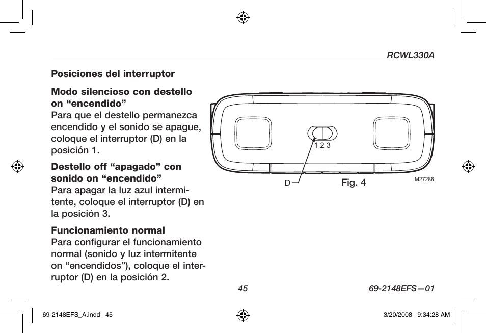 Honeywell RCWL330A User Manual | Page 47 / 60