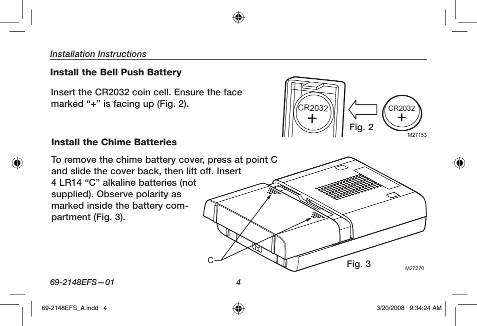 Honeywell RCWL330A User Manual | Page 6 / 60