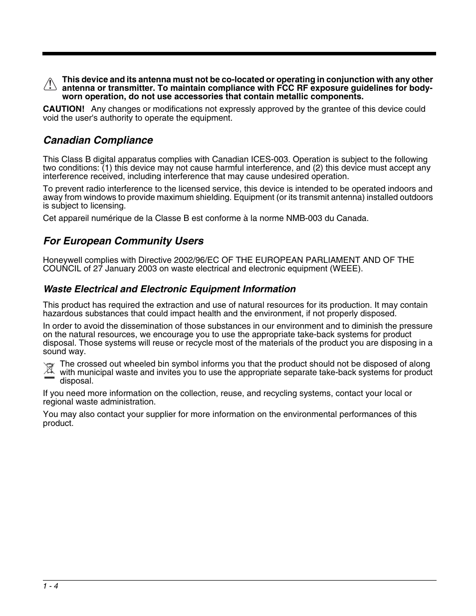 Honeywell DOLPHIN 6500 User Manual | Page 10 / 76