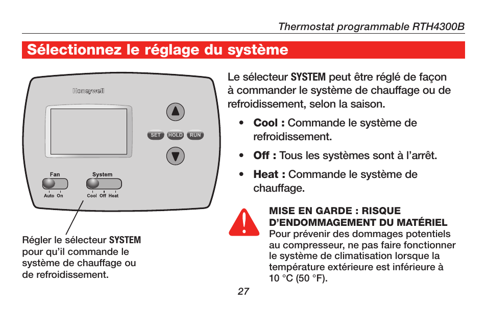 Honeywell RTH4300B User Manual | Page 29 / 64