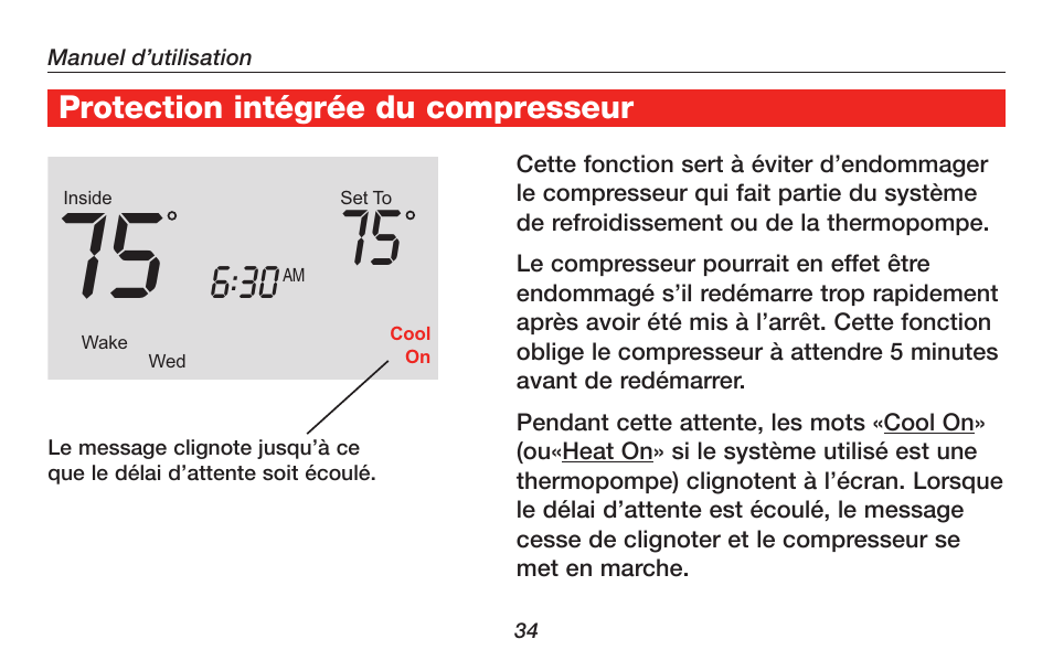 Honeywell RTH4300B User Manual | Page 36 / 64