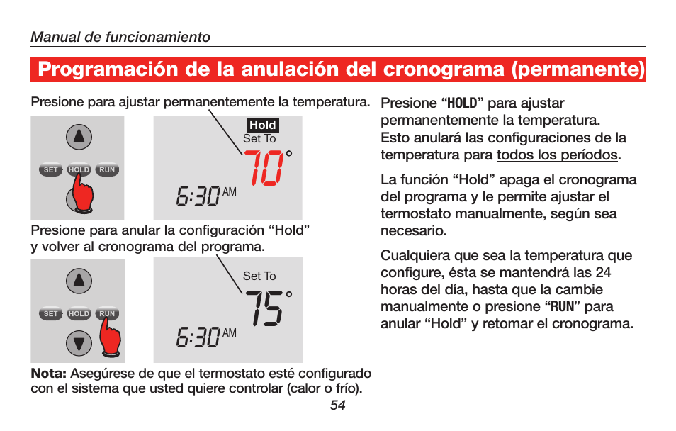 Honeywell RTH4300B User Manual | Page 56 / 64