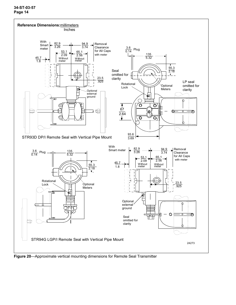 Honeywell ST 3000 SMART TRANSMITTER STR93D User Manual | Page 14 / 32