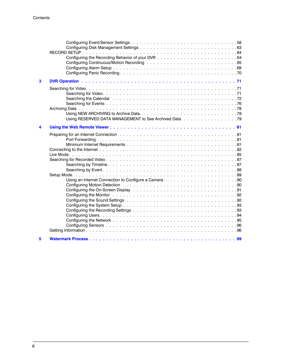 Honeywell HREP4 User Manual | Page 6 / 104