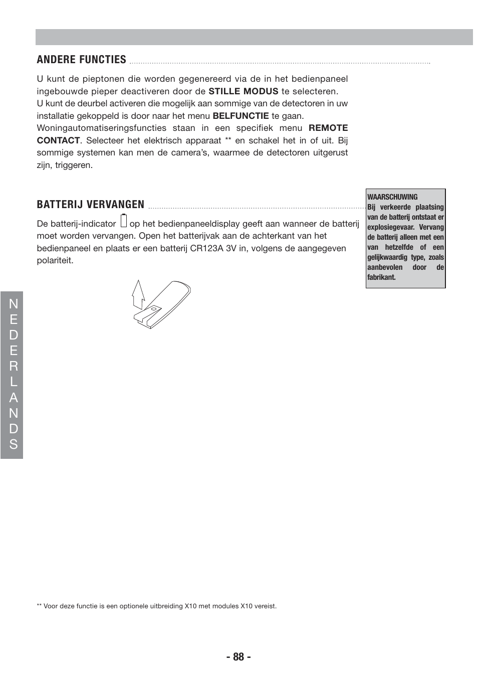 Honeywell EKZ008200B User Manual | Page 89 / 97