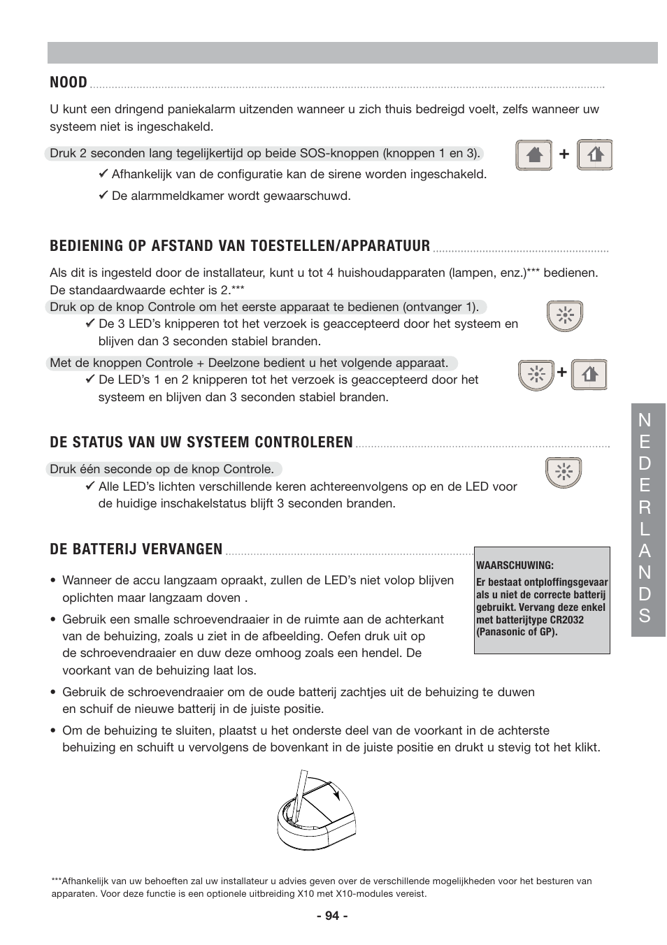 Honeywell EKZ008200B User Manual | Page 95 / 97