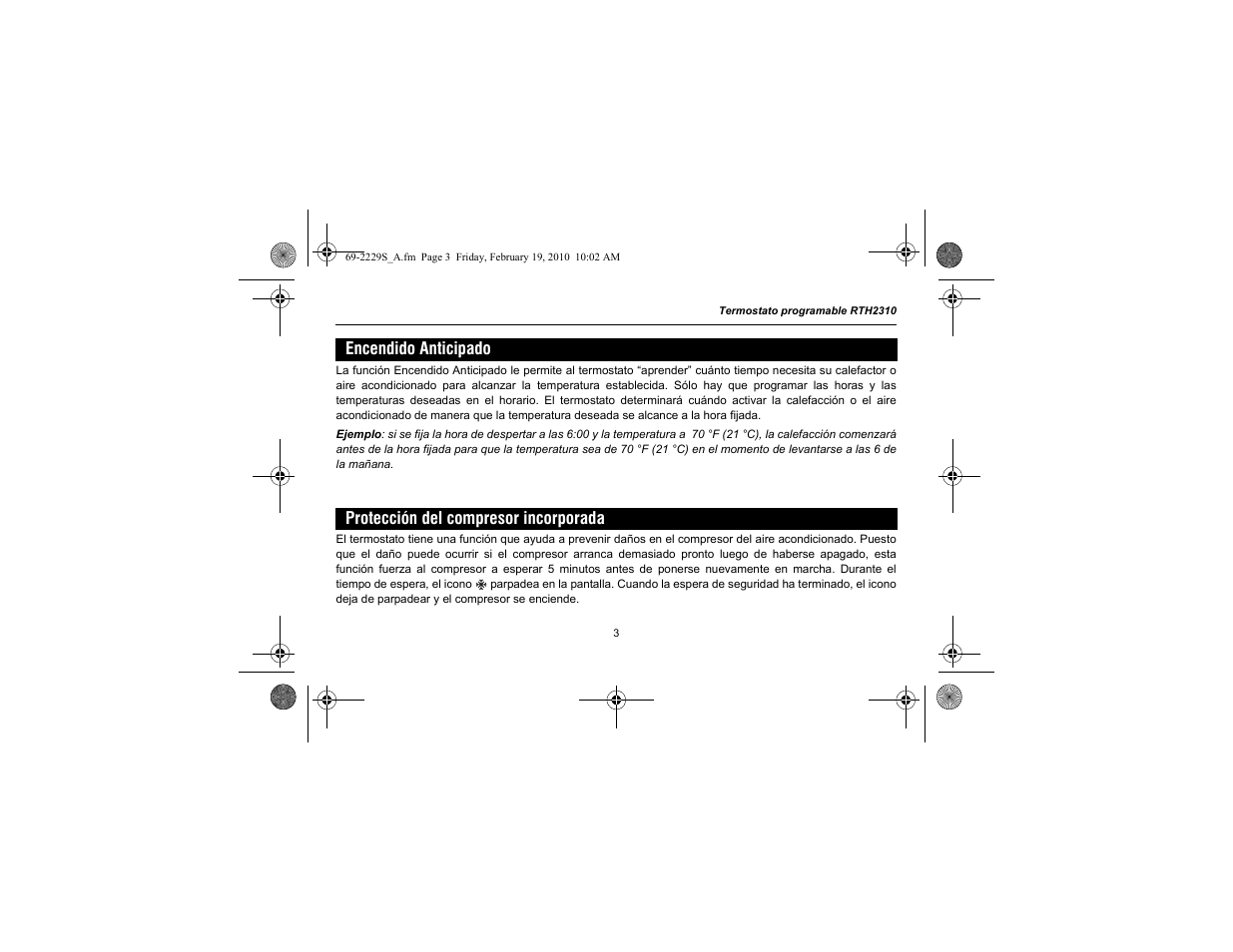 Honeywell RTH2310 User Manual | Page 27 / 44