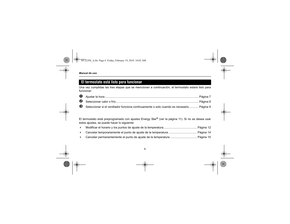 Honeywell RTH2310 User Manual | Page 30 / 44