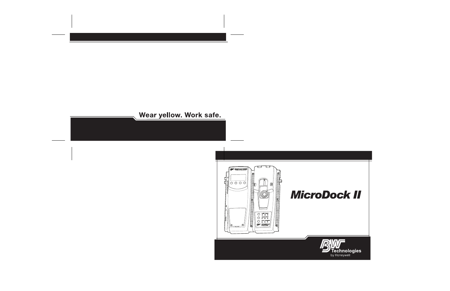 Quick reference guide | Honeywell MicroDock II User Manual | Page 19 / 19