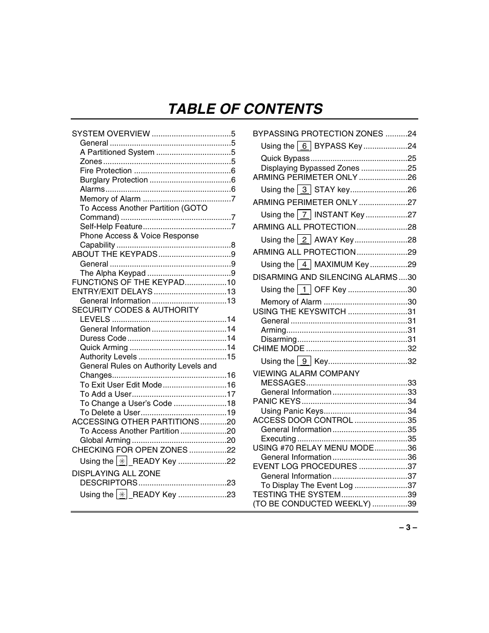 Honeywell SYSTEM OVERVIEW N7003V3 User Manual | Page 3 / 56