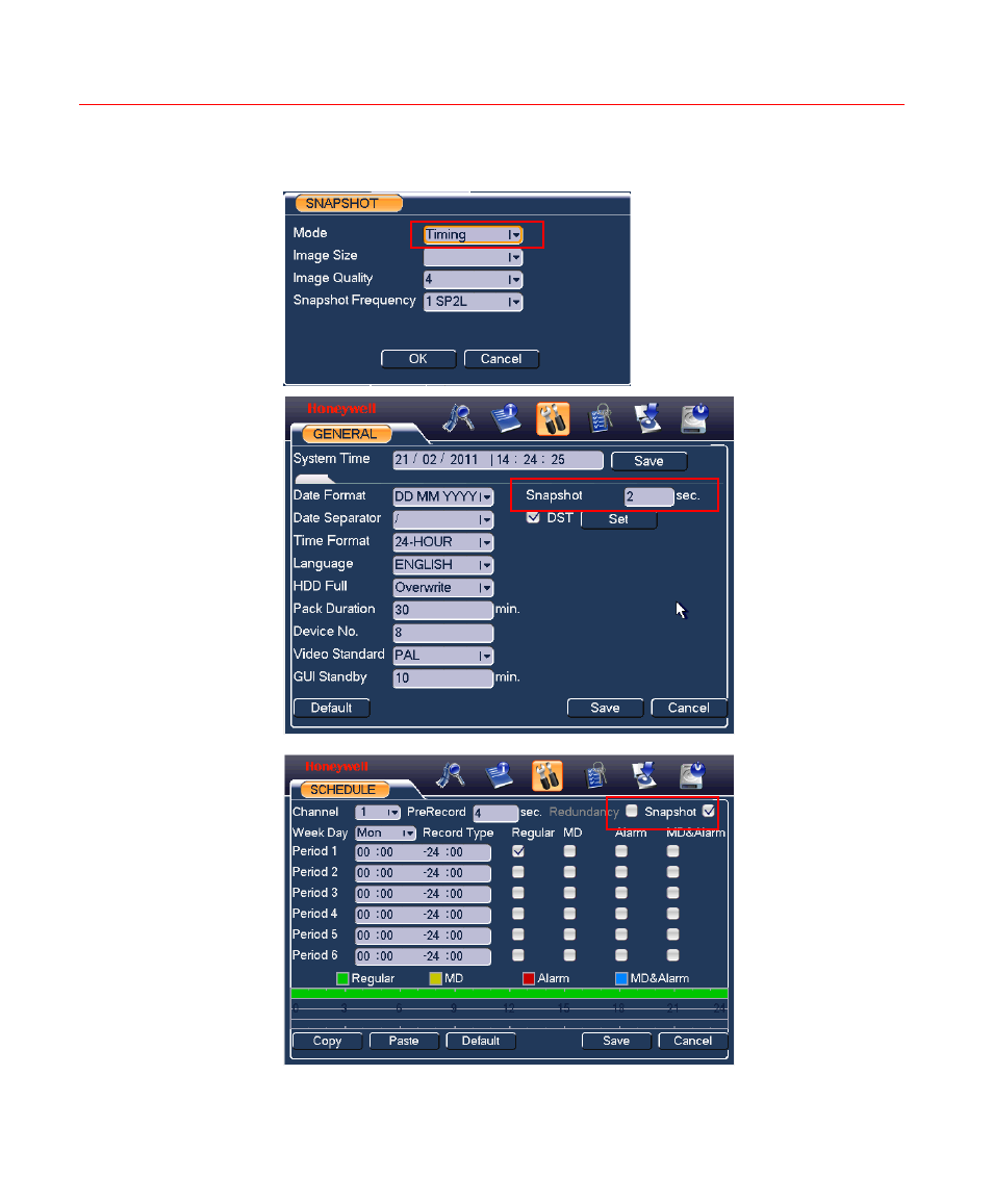 Honeywell HD-DVR-1016 User Manual | Page 52 / 182