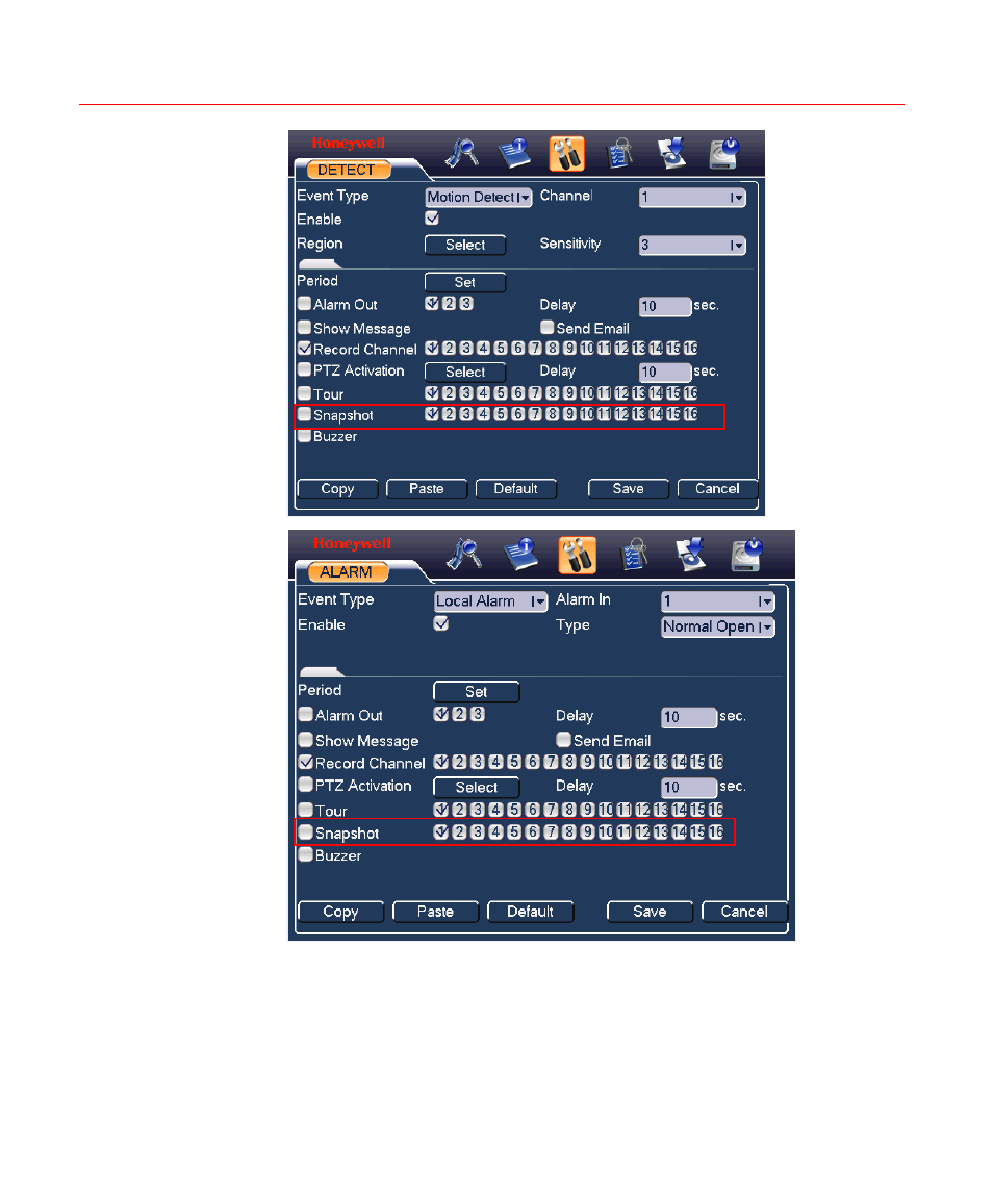 Overview of navigation and controls | Honeywell HD-DVR-1016 User Manual | Page 54 / 182