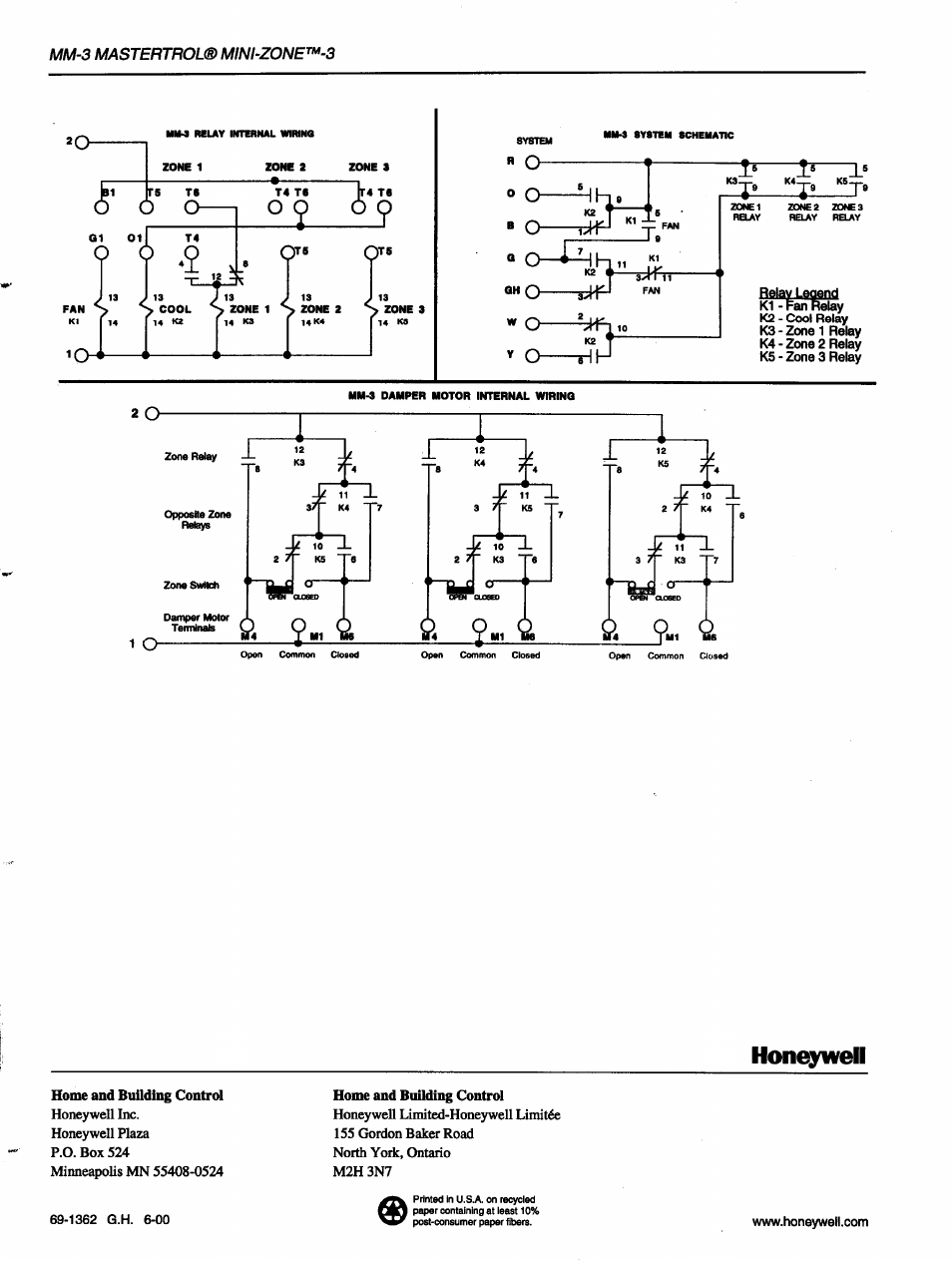 Honeywell MM3-MASTERTROL MM-3 User Manual | Page 2 / 2