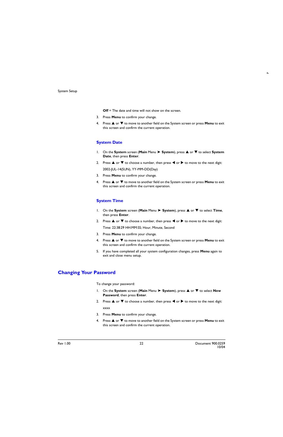 Changing your password | Honeywell HRTL-One User Manual | Page 32 / 62