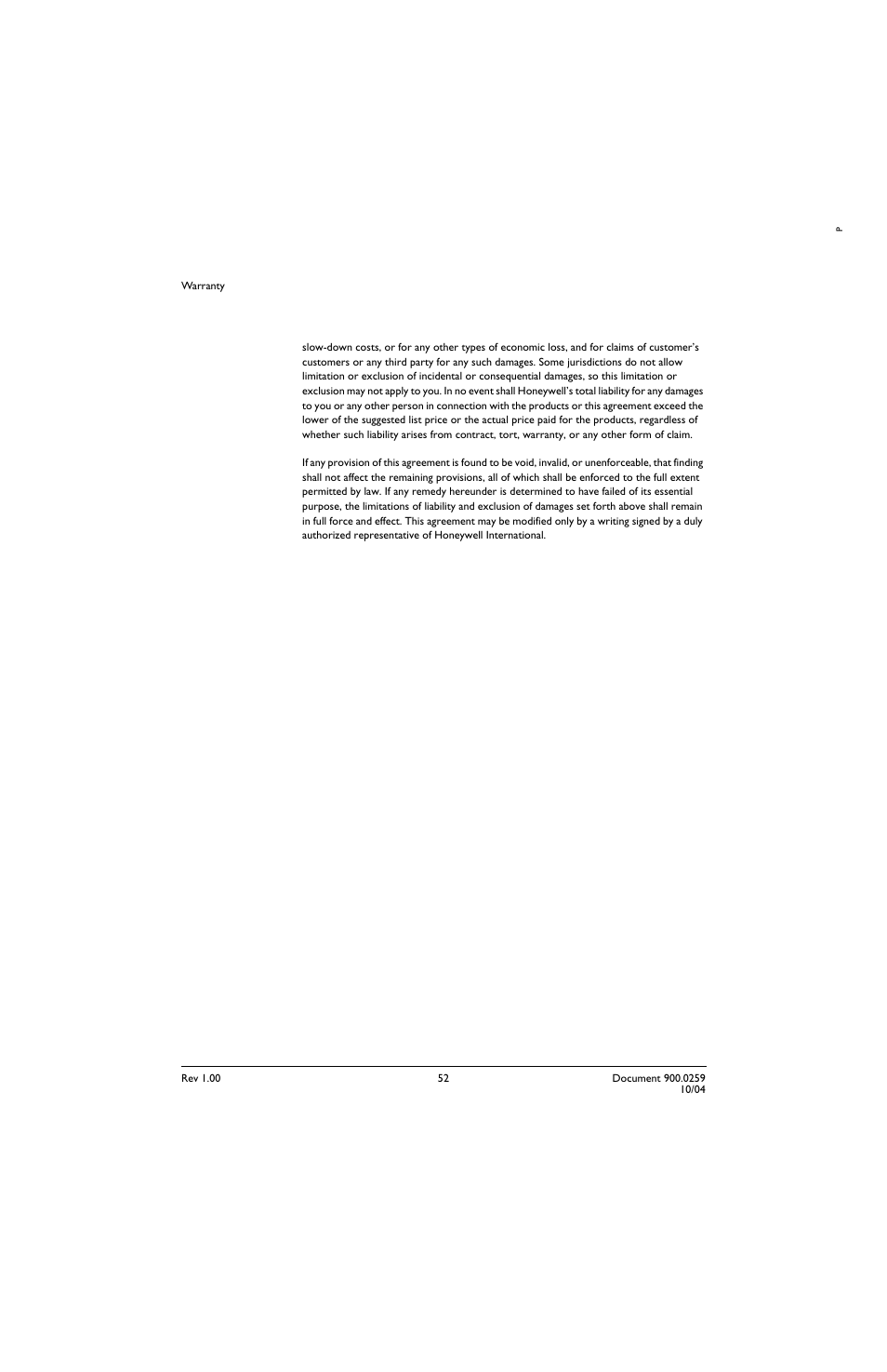 Honeywell HRTL-One User Manual | Page 59 / 62