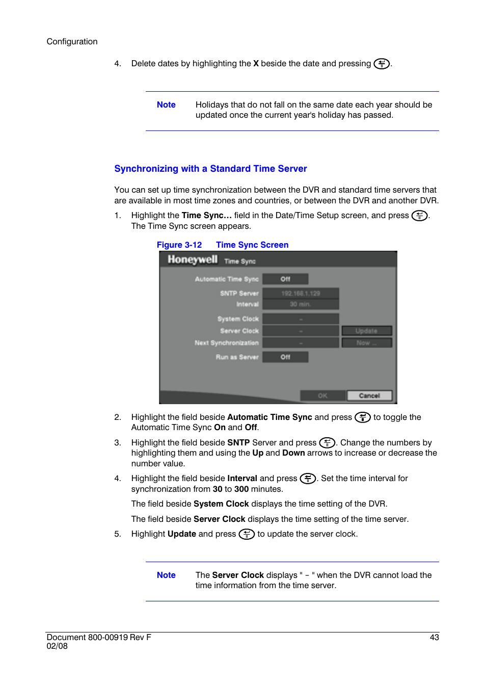 Honeywell HRSD4 User Manual | Page 43 / 136