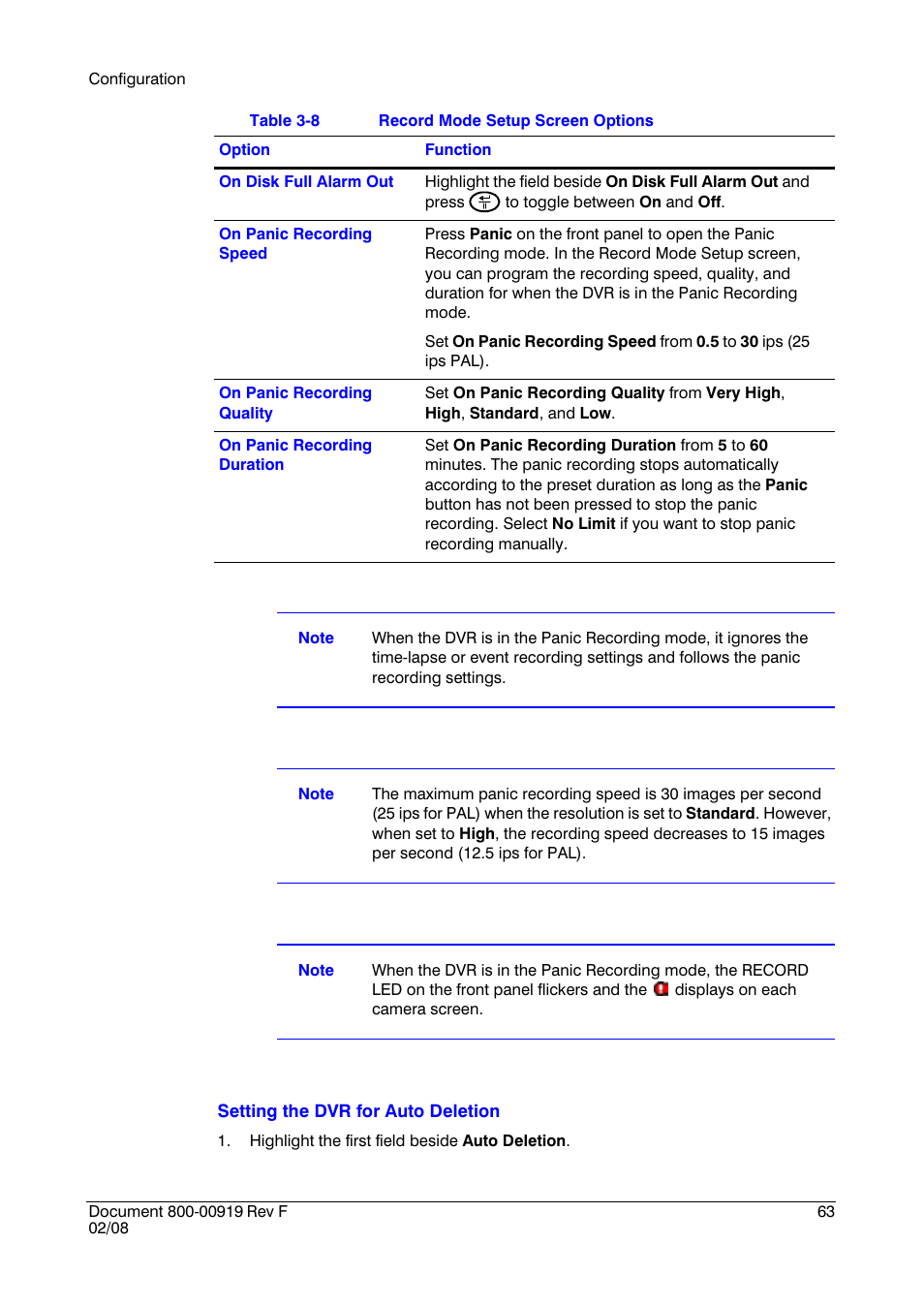 Honeywell HRSD4 User Manual | Page 63 / 136