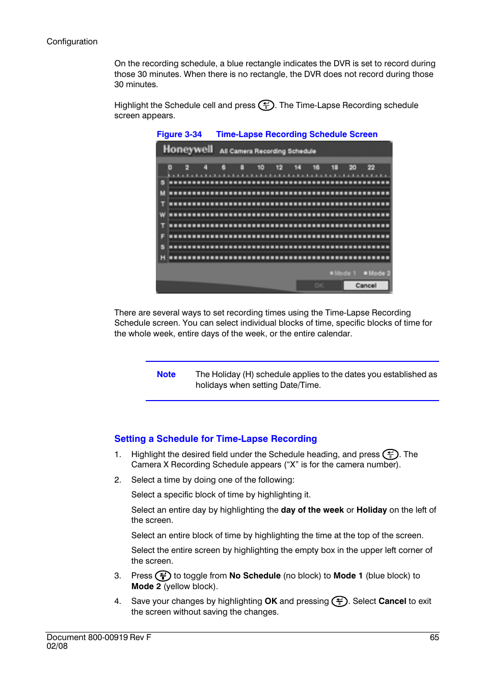 Honeywell HRSD4 User Manual | Page 65 / 136