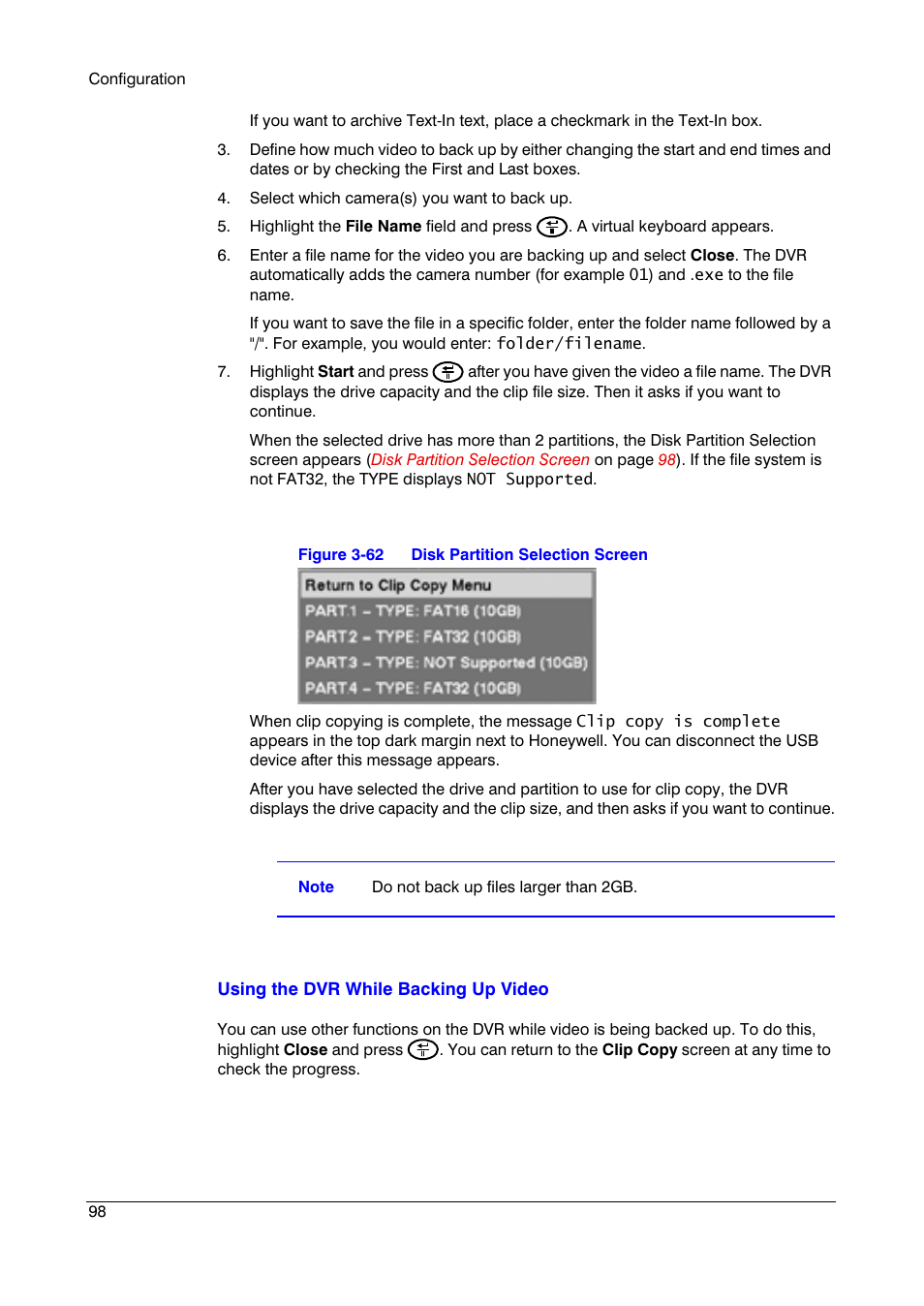 Honeywell HRSD4 User Manual | Page 98 / 136