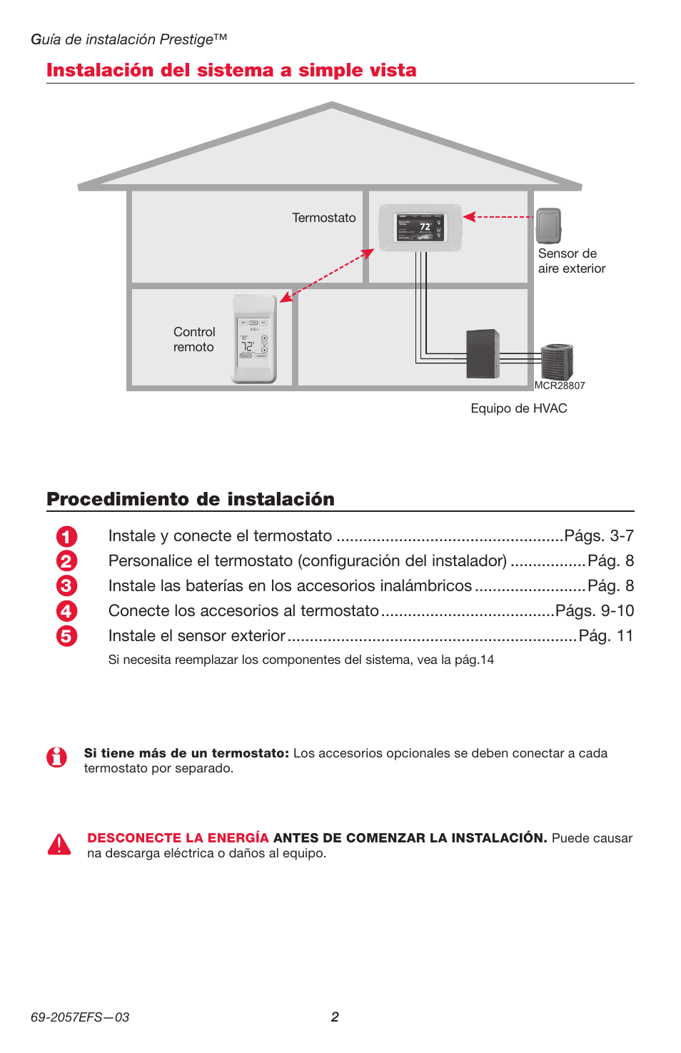 Honeywell PRESTIGE THX9000 User Manual | Page 34 / 52