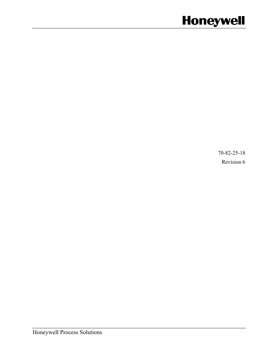 Honeywell 4905 Style Conductivity Cells 70-82-25-18 User Manual | 26 pages