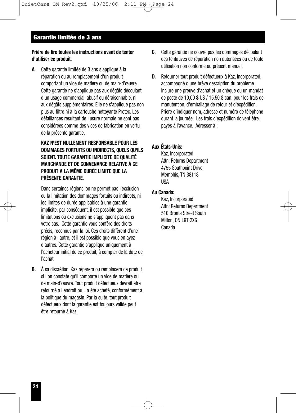 Honeywell HCM-630 Series User Manual | Page 24 / 36