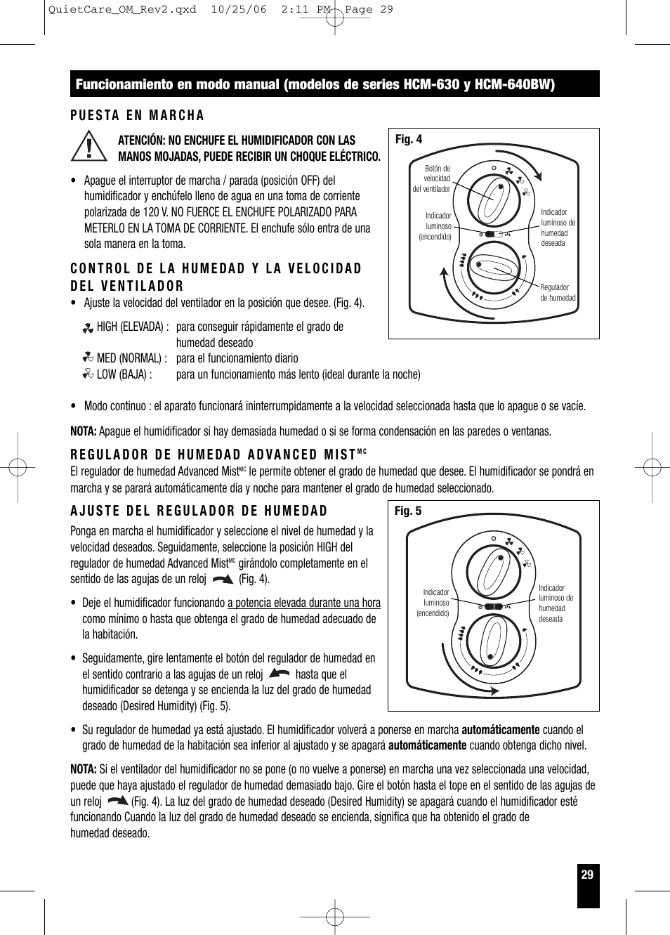 Honeywell HCM-630 Series User Manual | Page 29 / 36