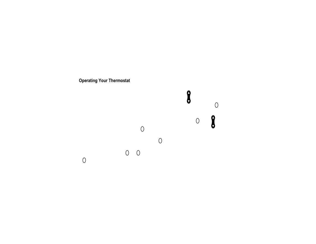 Operating your thermostat | Honeywell CT2095 User Manual | Page 17 / 40