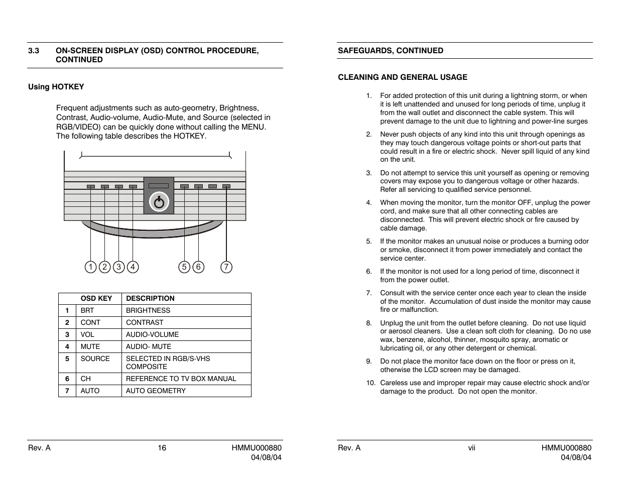 Honeywell HMLCD15 User Manual | Page 7 / 16