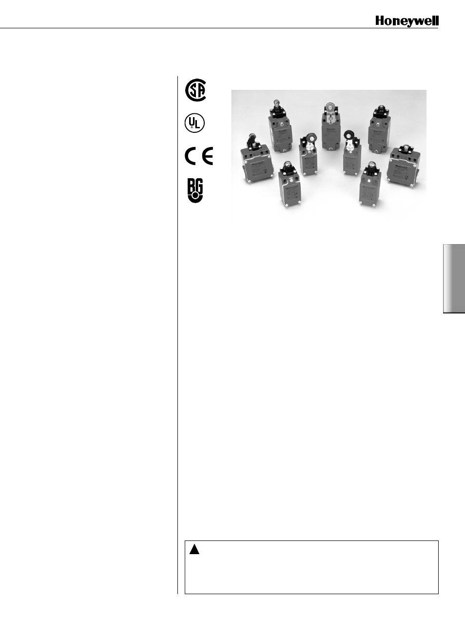 Honeywell GSS Series User Manual | 12 pages