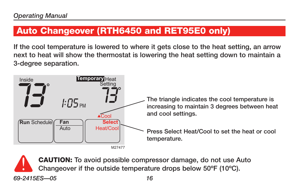 Honeywell RTH6350 User Manual | Page 18 / 56
