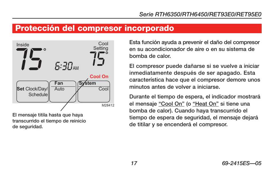 Honeywell RTH6350 User Manual | Page 47 / 56