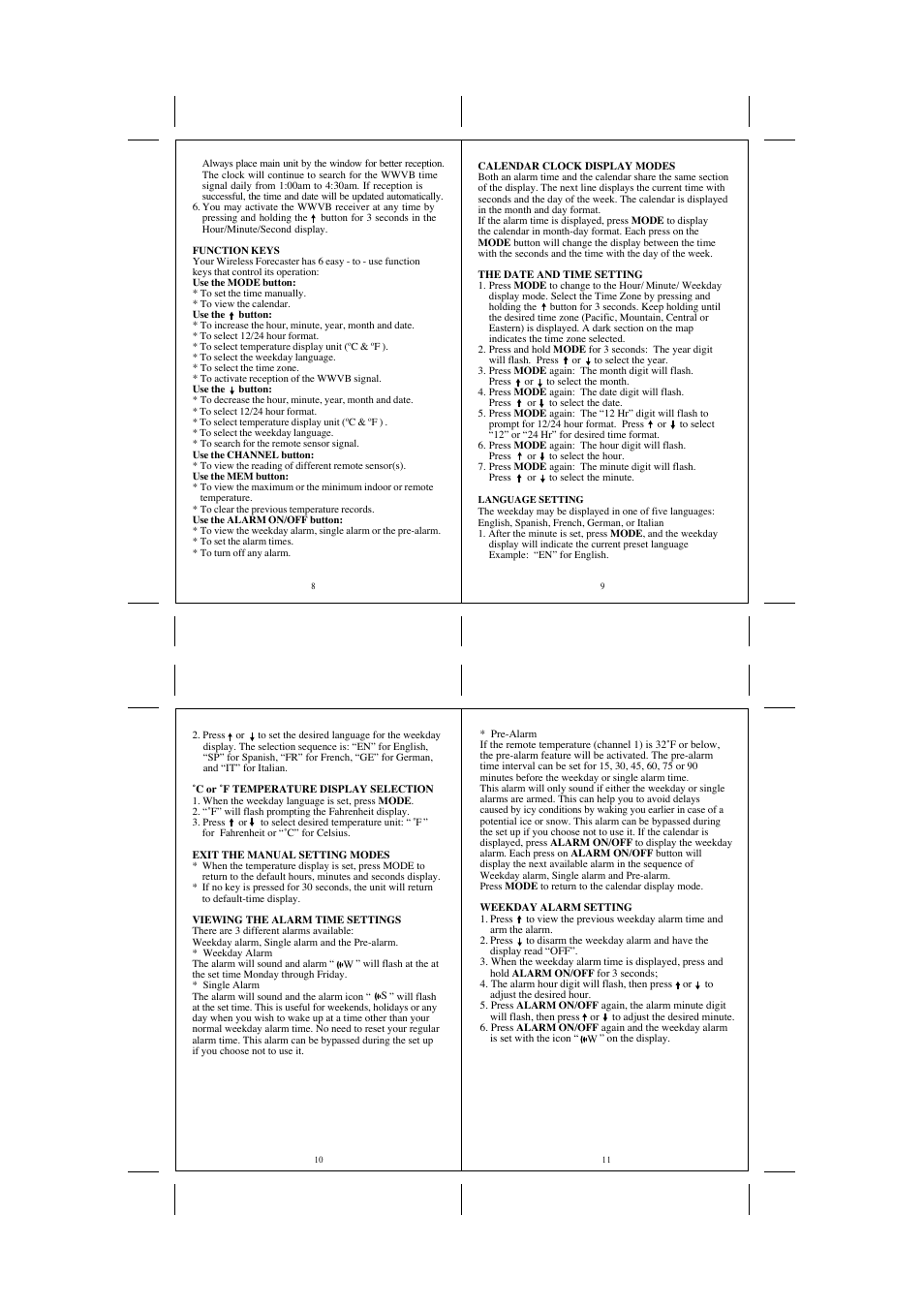 Honeywell TE328ELW User Manual | Page 3 / 6