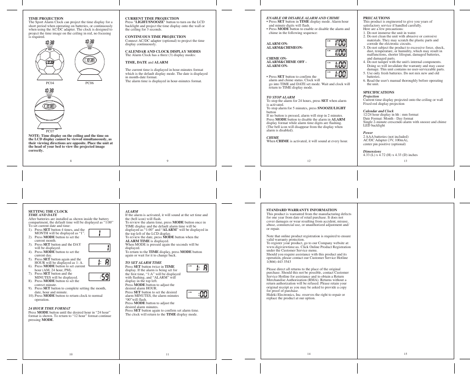 Honeywell Digiview PC04 User Manual | Page 2 / 2