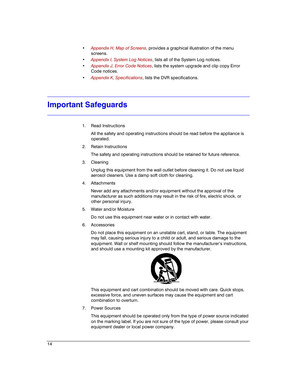 Important safeguards | Honeywell HRXD9 User Manual | Page 14 / 156