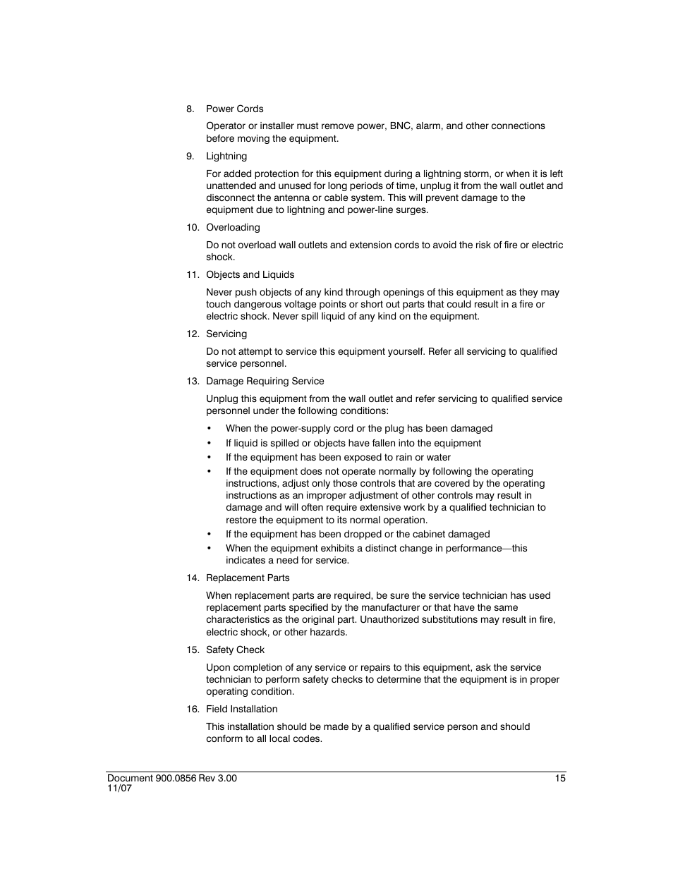 Honeywell HRXD9 User Manual | Page 15 / 156