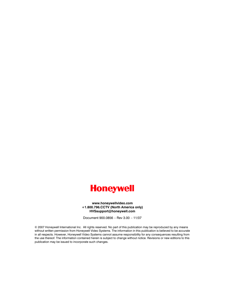 Honeywell HRXD9 User Manual | Page 156 / 156