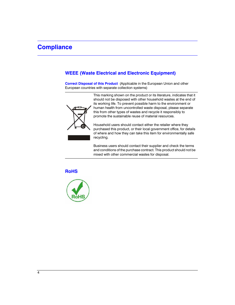 Compliance | Honeywell HRXD9 User Manual | Page 4 / 156