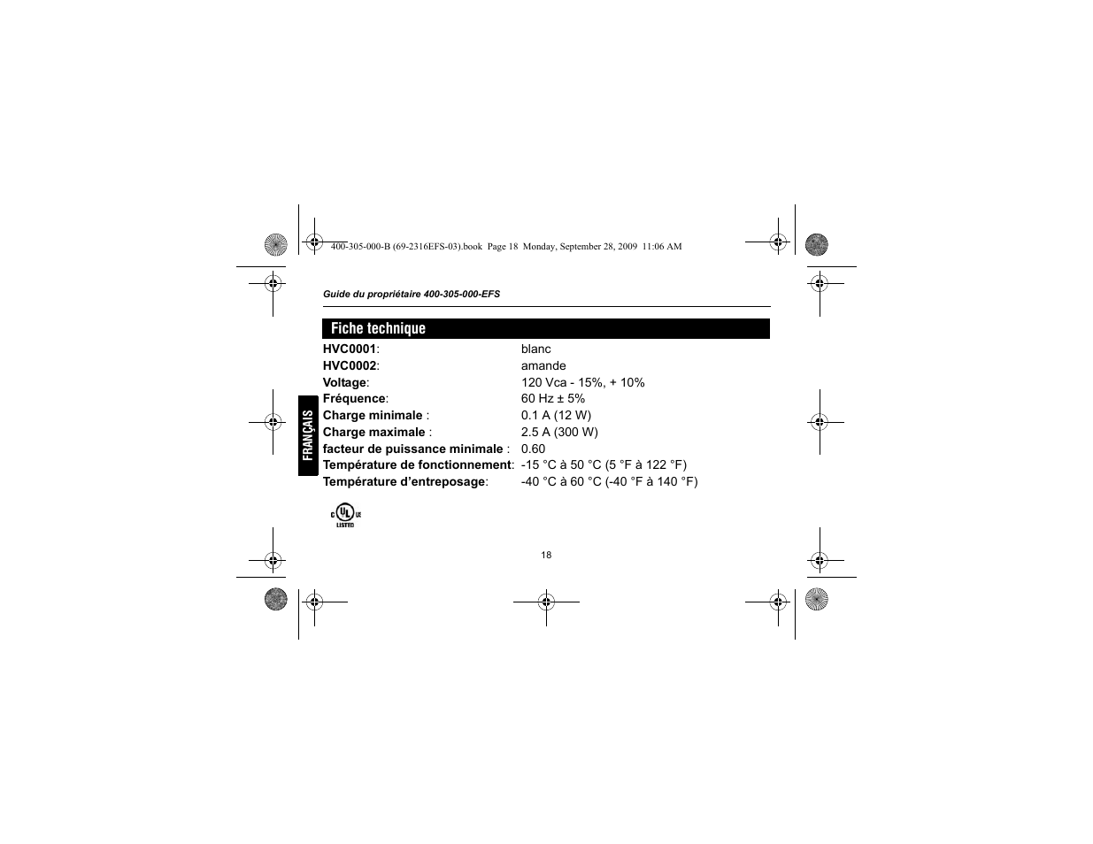 Honeywell HVC0001 User Manual | Page 40 / 64