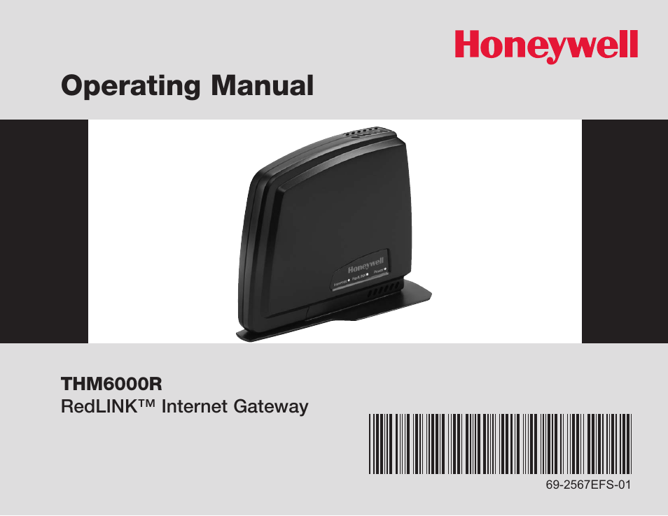Honeywell M32855 THM6000R User Manual | 20 pages