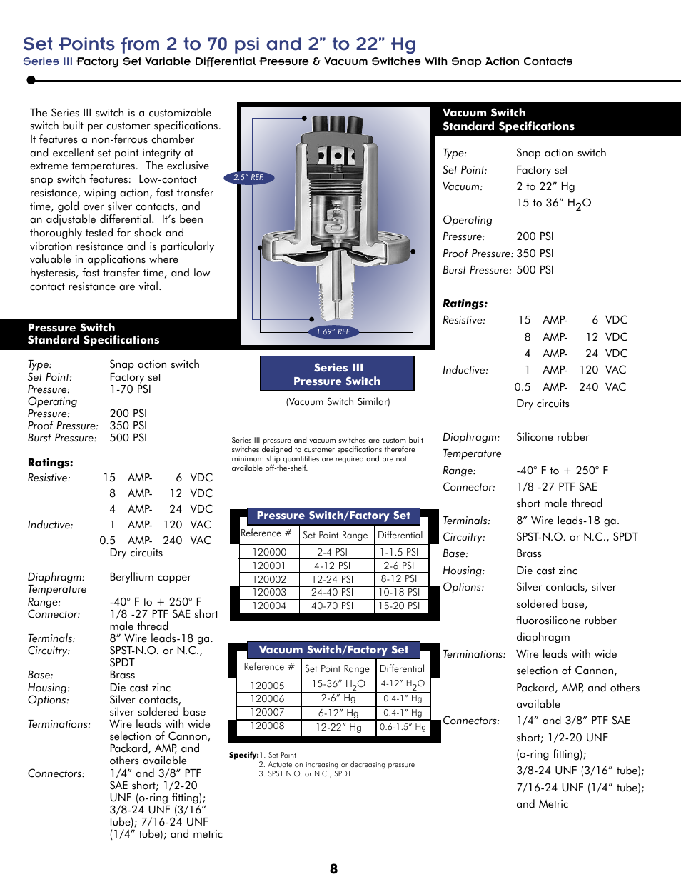 Honeywell Switches User Manual | Page 8 / 12