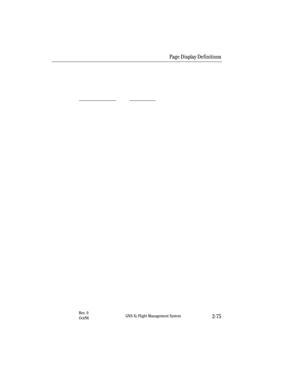 Advisory | Honeywell GNS-XL User Manual | Page 106 / 353