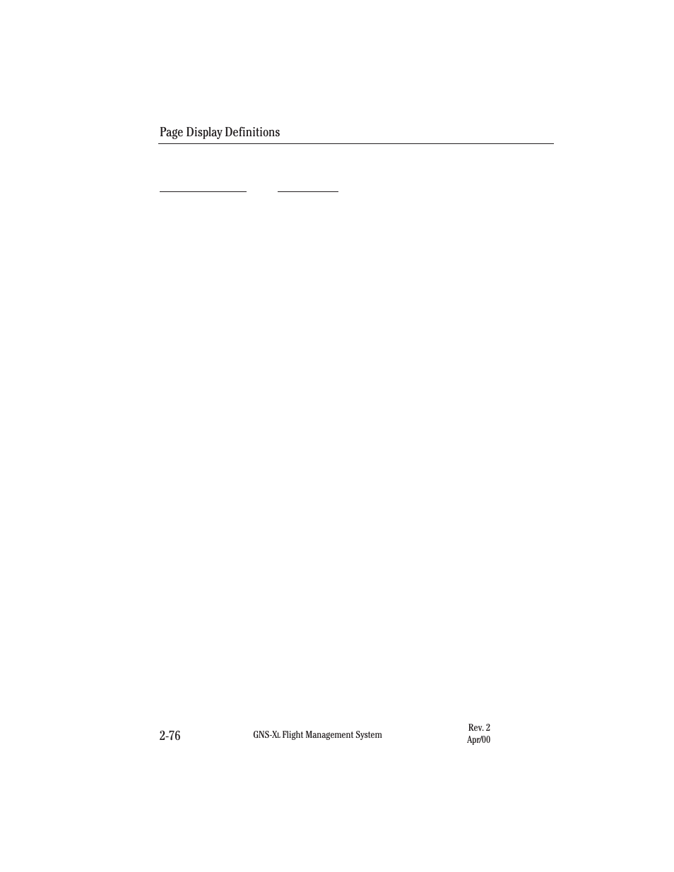 Honeywell GNS-XL User Manual | Page 107 / 353