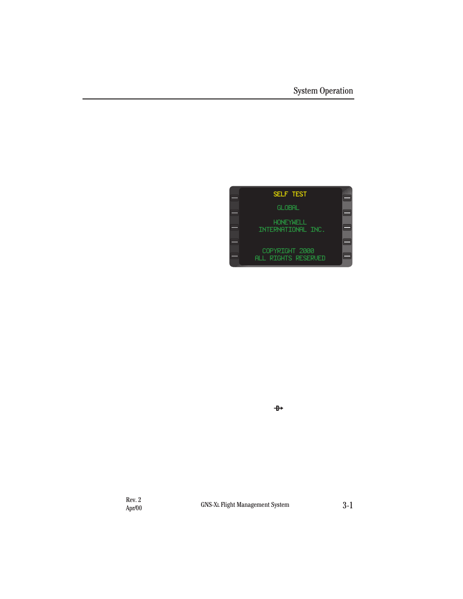 Section 3 system operation, Pre-departure, Power on/off and parallax adjustment | Honeywell GNS-XL User Manual | Page 112 / 353